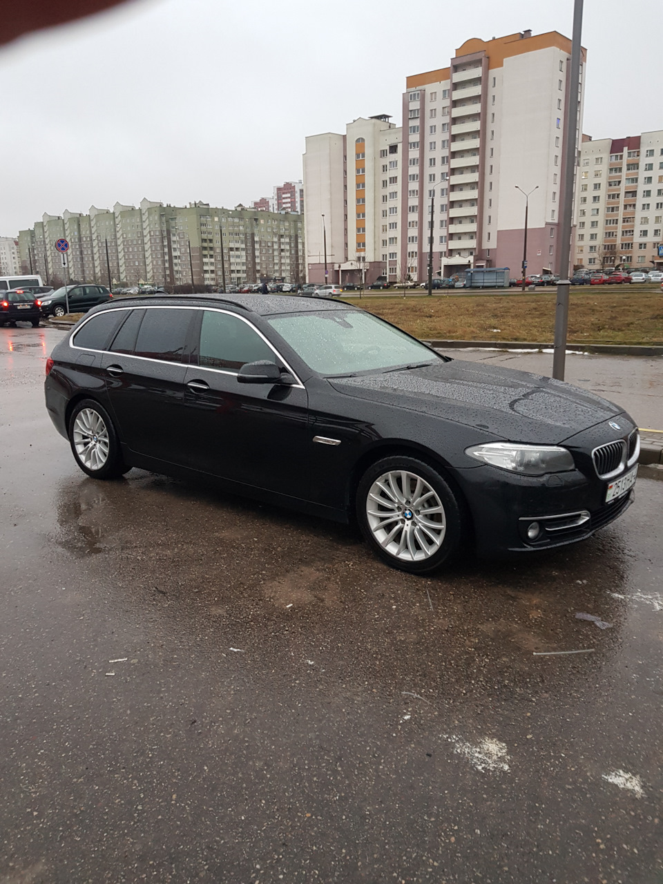 В Новый Год на чистой машине! — BMW 5 series Touring (F11), 2 л, 2013 года  | просто так | DRIVE2