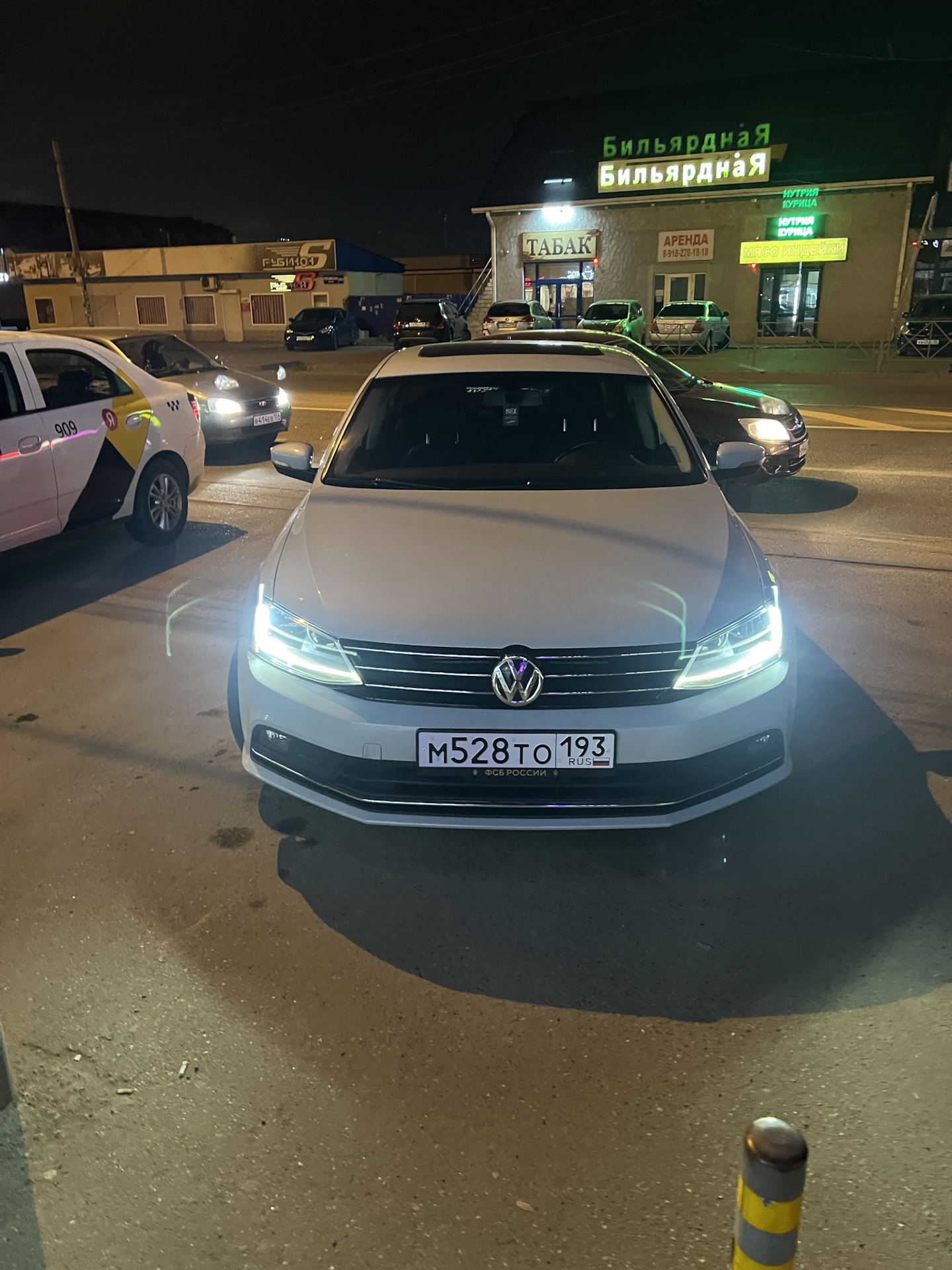 1 С Краснодара домой. — Volkswagen Jetta VI, 1,8 л, 2017 года | покатушки |  DRIVE2