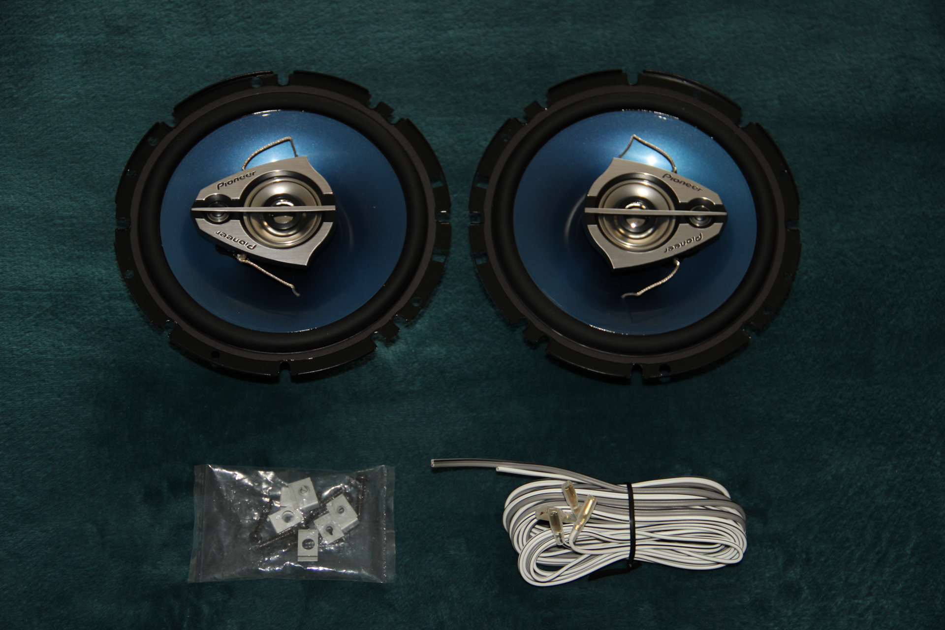 Новые коаксиальные колонки Pioneer TS-1639R — Mitsubishi Lancer IX, 1,6 ...