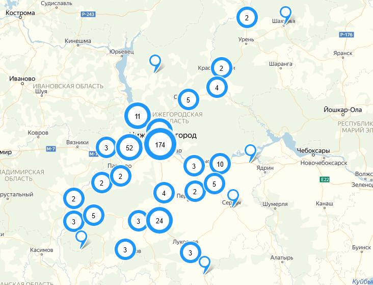 Карта стационарных постов дпс россии