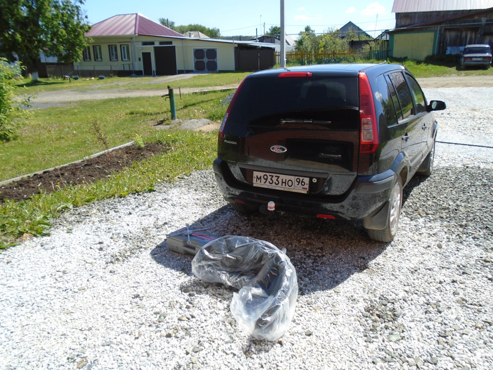 Задние подкрылки ТОТЕМ. 77905км. — Ford Fusion, 1,4 л, 2008 года ...