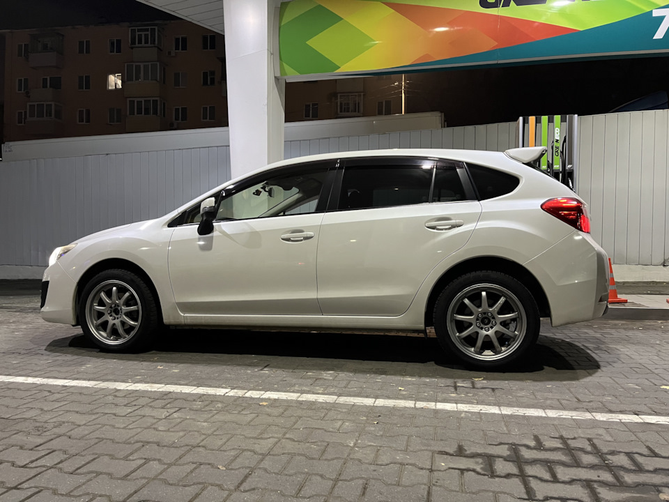 как будто бы надо резину по выше 215/55/R17? — Subaru Impreza (GJ/GP)