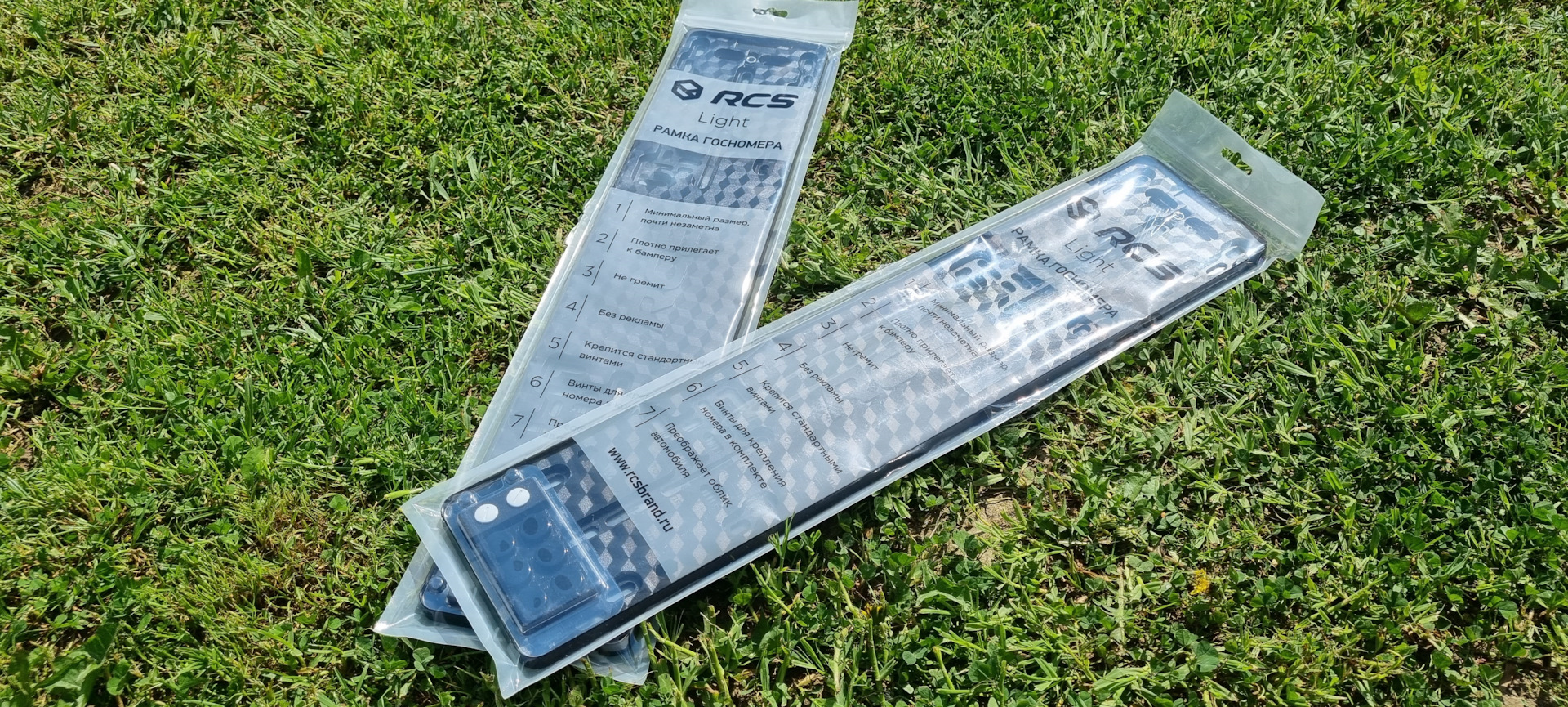 Рамки номера RCS Light — BMW 1 series (F20), 1,5 л., 2019 года ...