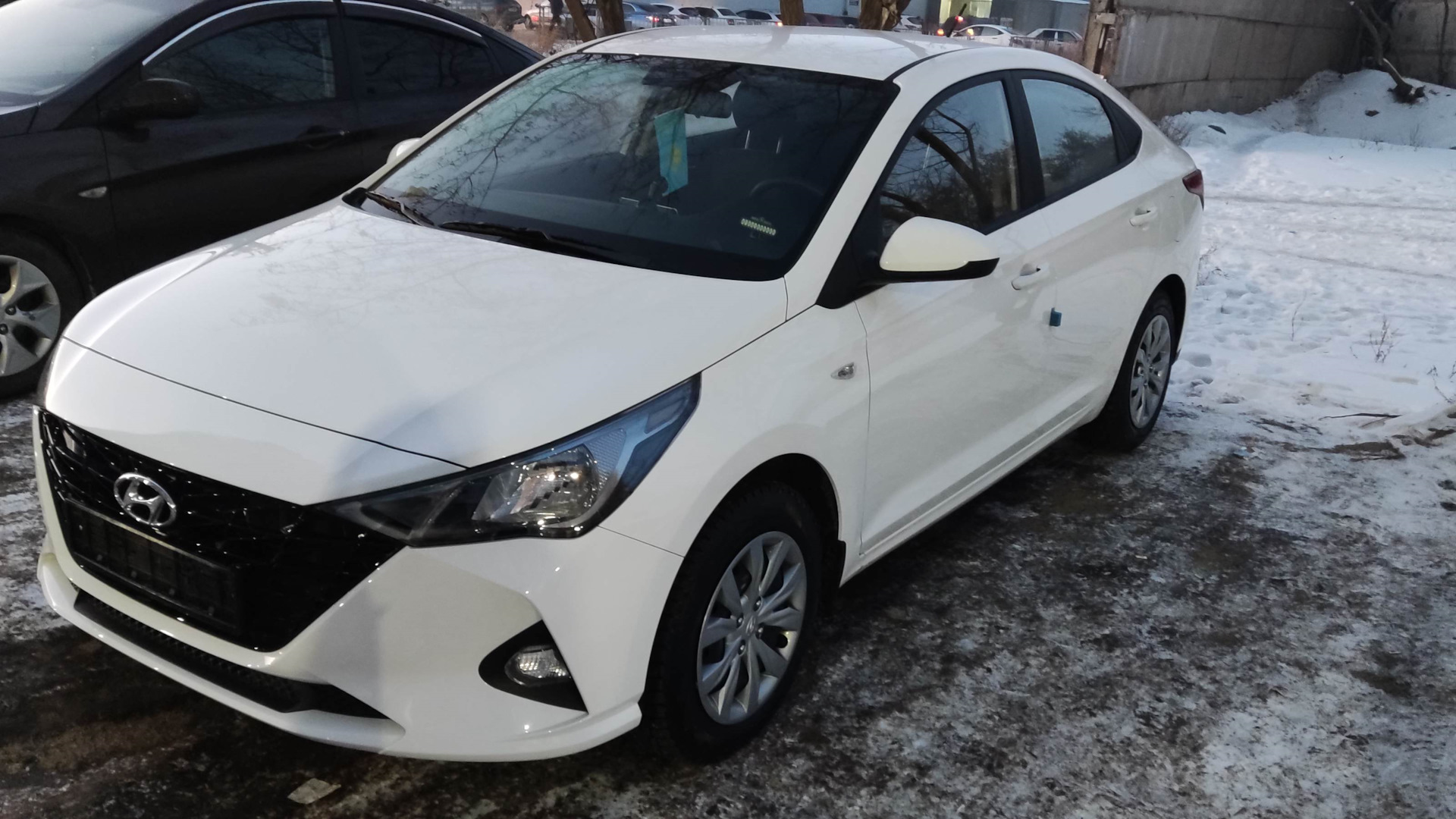 Hyundai Accent (5G) 1.6 бензиновый 2021 | Белая машинка на DRIVE2