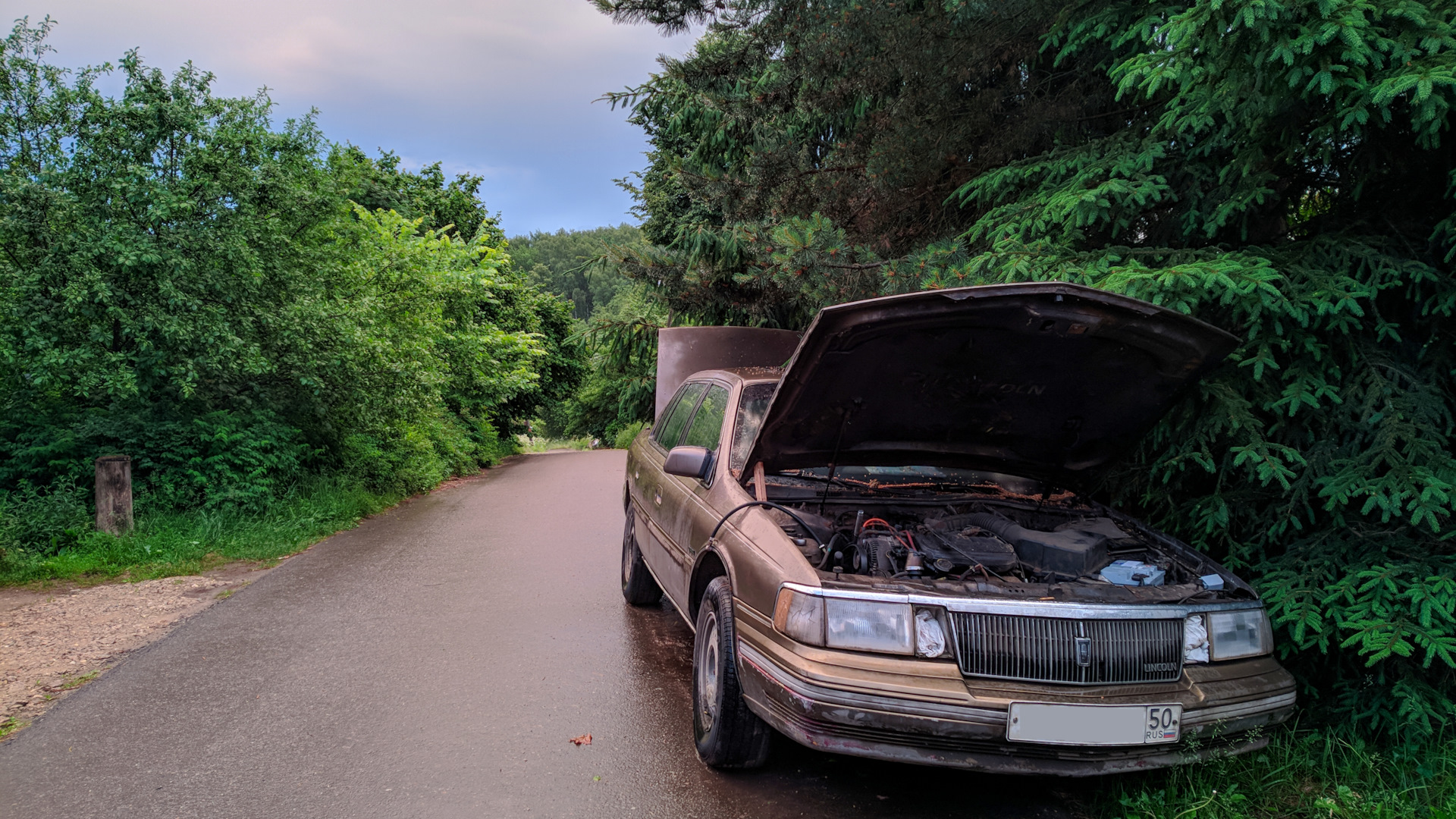 Lincoln Continental (8G) 3.8 бензиновый 1989 | 