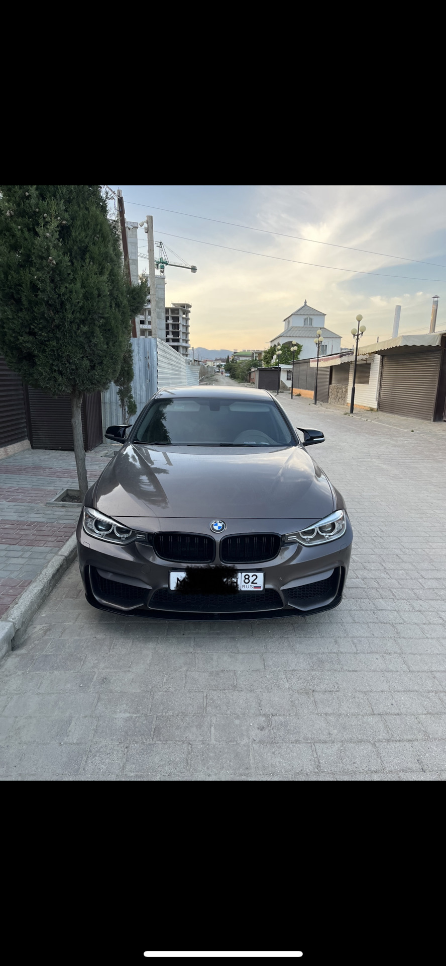 Тонировка лоб 50%, бока 35% — BMW 3 series (F30), 2 л, 2012 года | просто  так | DRIVE2