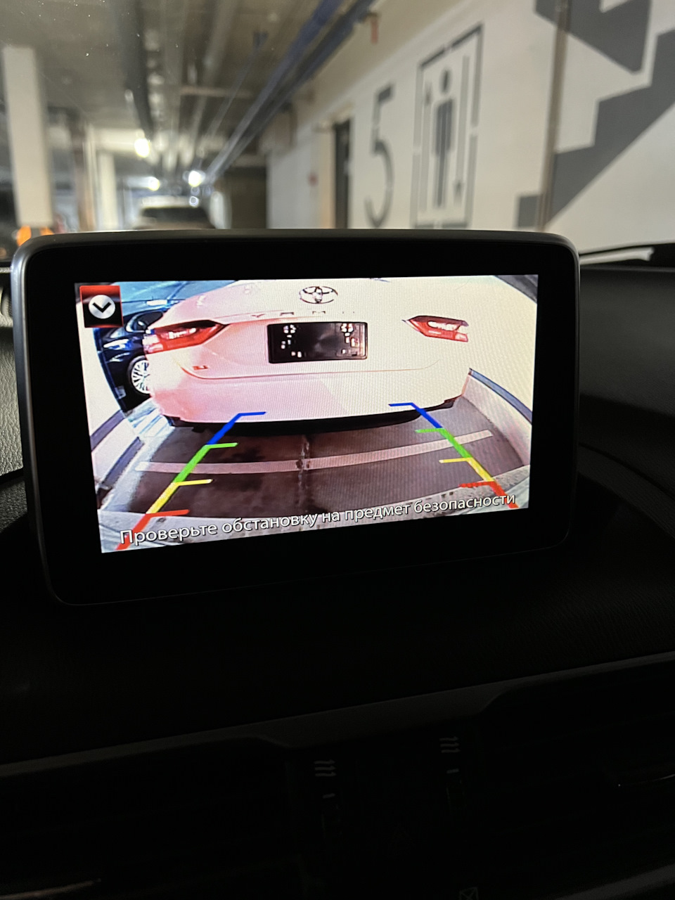 Камера заднего вида — Mazda 3 (3G) BM, 1,5 л, 2014 года | аксессуары ...