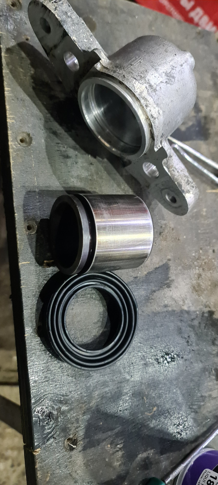 Передние тормозные цилиндры с пробегом 289 тысяч километров. Ривизия ...