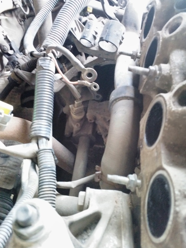 После снятия стартера — Citroen Xsara Picasso