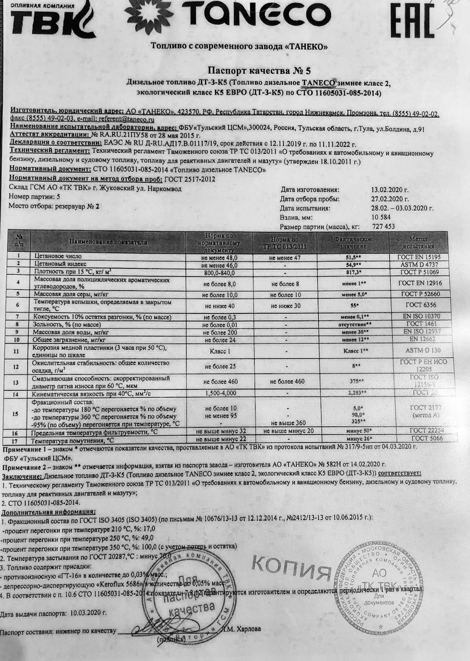 Противоизносная (смазывающая) присадка ГТ-16 для дизельного топлива  (Танеко) — Peugeot 3008 (1G), 1,6 л, 2013 года | заправка | DRIVE2