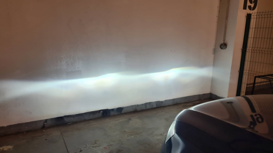 После замены ламп — Audi Q5 (1G)