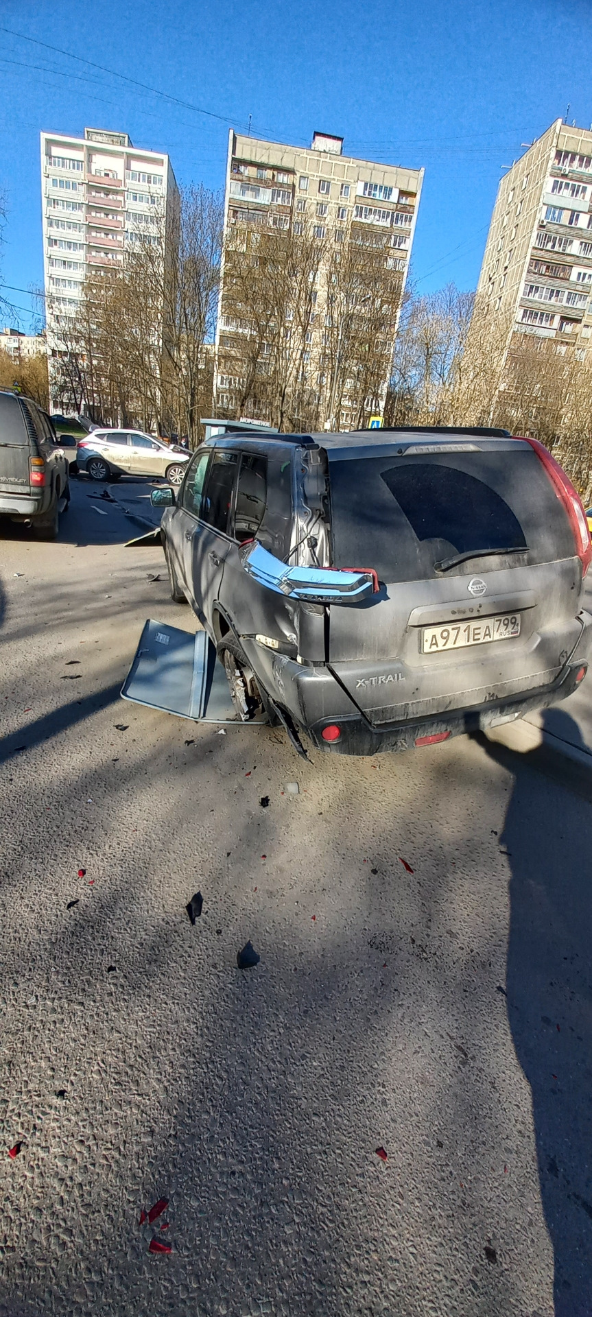 Всё — Nissan X-Trail II (t31), 2,5 л, 2011 года | ДТП | DRIVE2