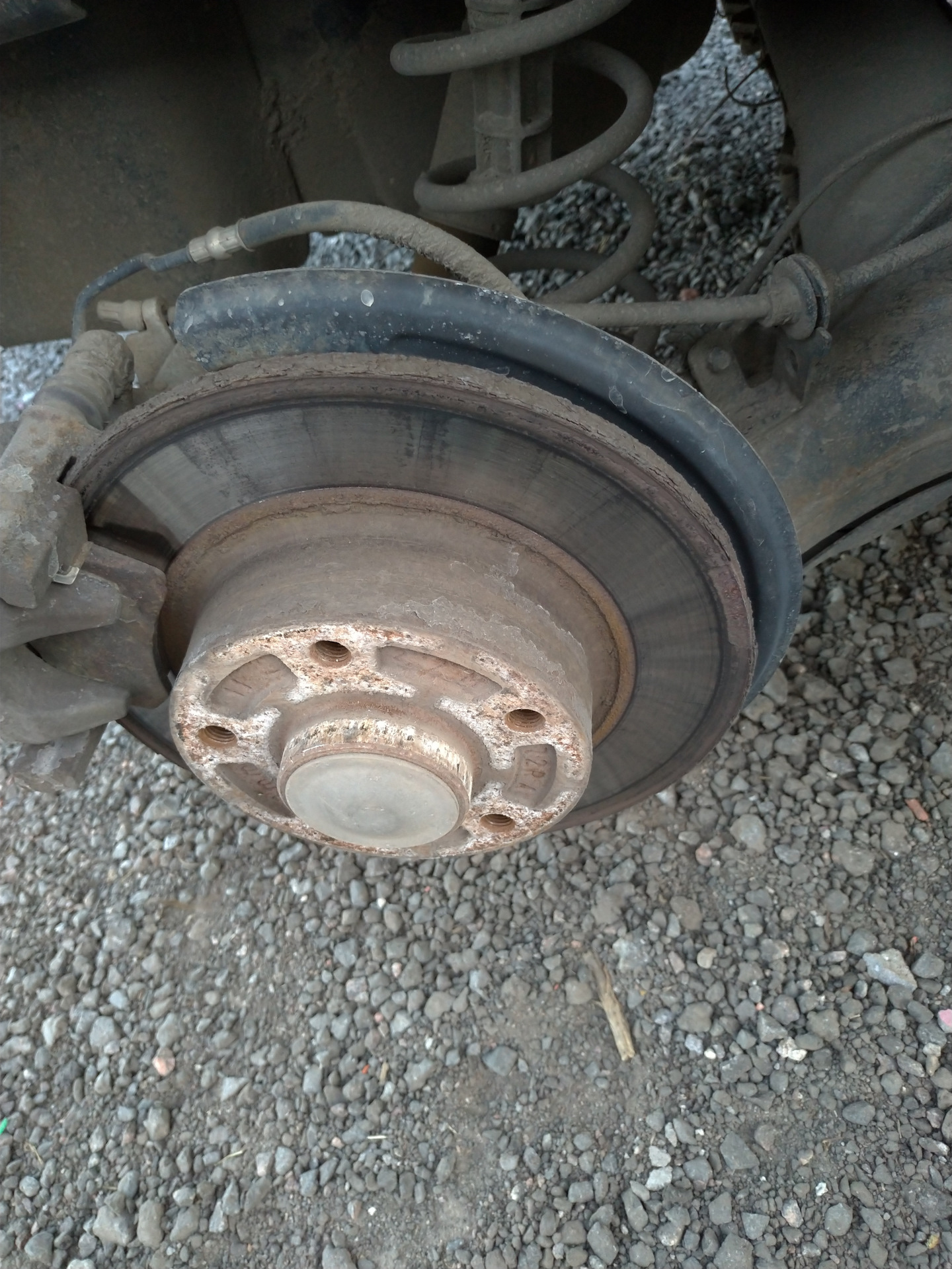 Замена тормозных дисков и колодок в круг — Renault Megane Coupe (3G), 1 ...