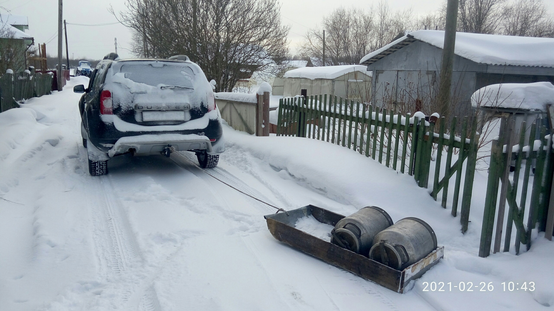 прицеп для дастера