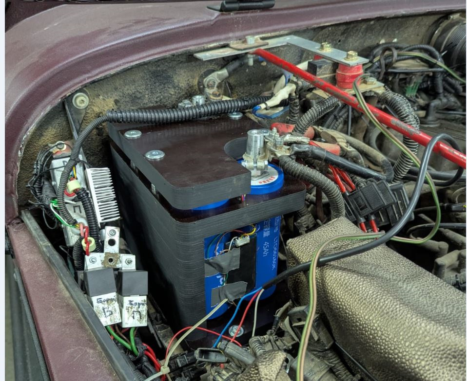 "Титанат" мне под капот — Jeep Wrangler (YJ), 4,2 л, 1989 года | тюнинг ...