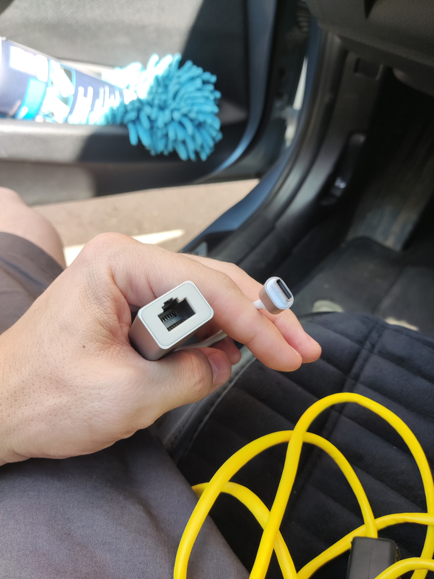 Переходник Ethernet + USB type-c — BMW 3 series (F30), 2 л, 2012 года |  наблюдение | DRIVE2