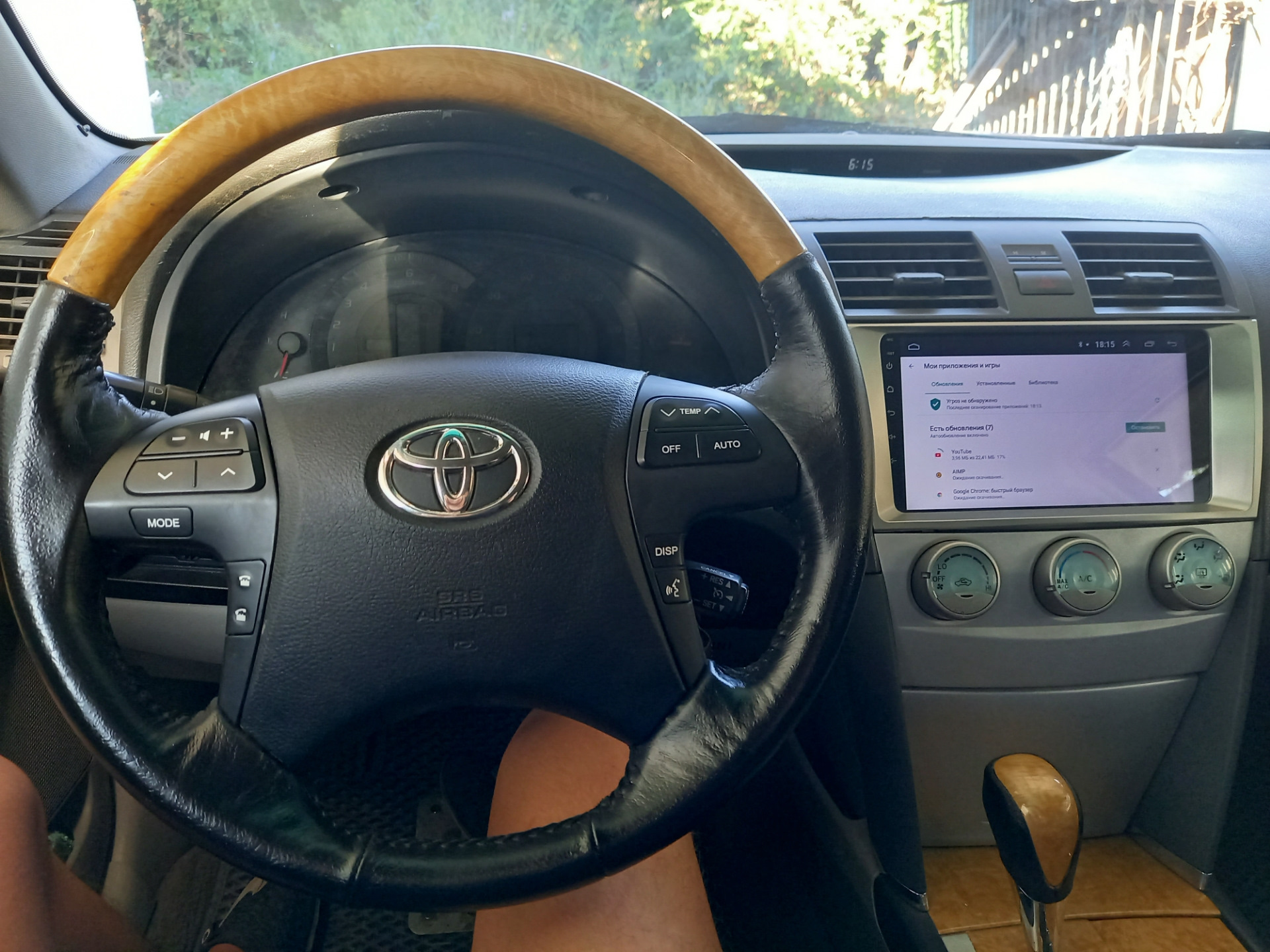 Установка кнопки disp и приборной панели от xle — Toyota Camry (XV40), 2,4  л, 2007 года | тюнинг | DRIVE2