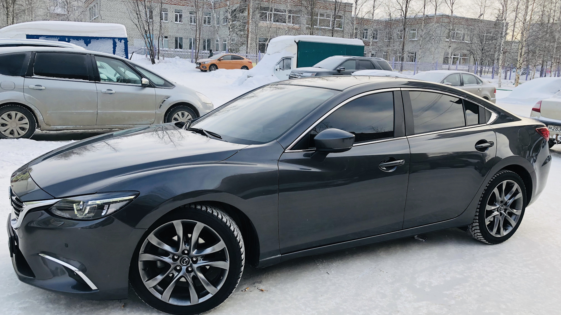 Mazda 6 (3G) GJ 2.5 бензиновый 2016 | Machine Grey на DRIVE2