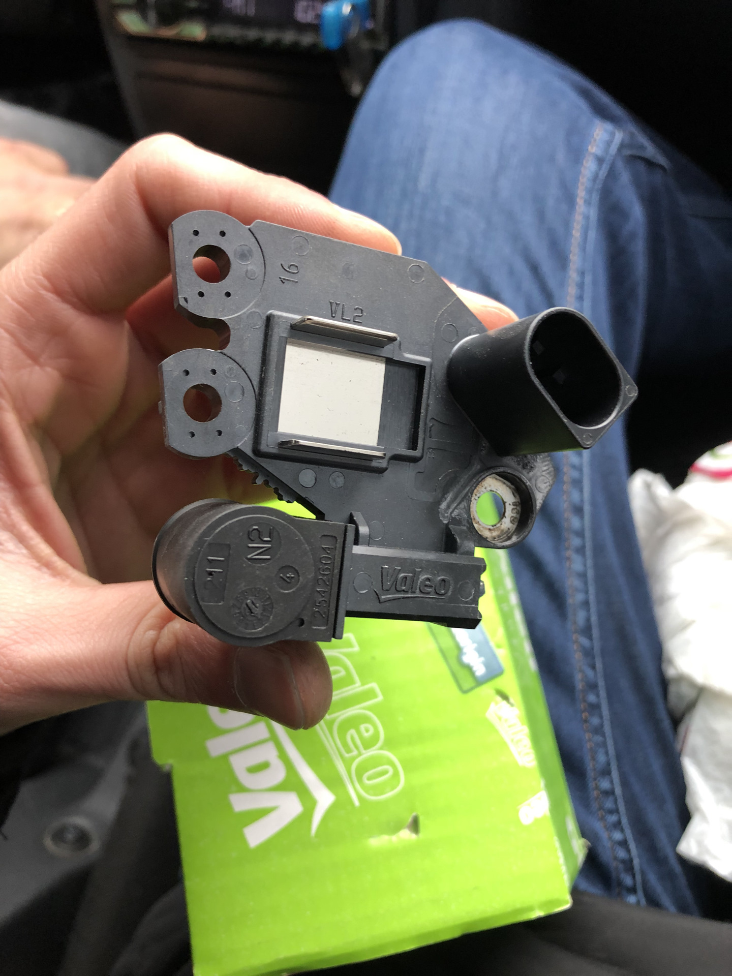 Ремонт генератора (battery alternator visit — MercedesBenz C