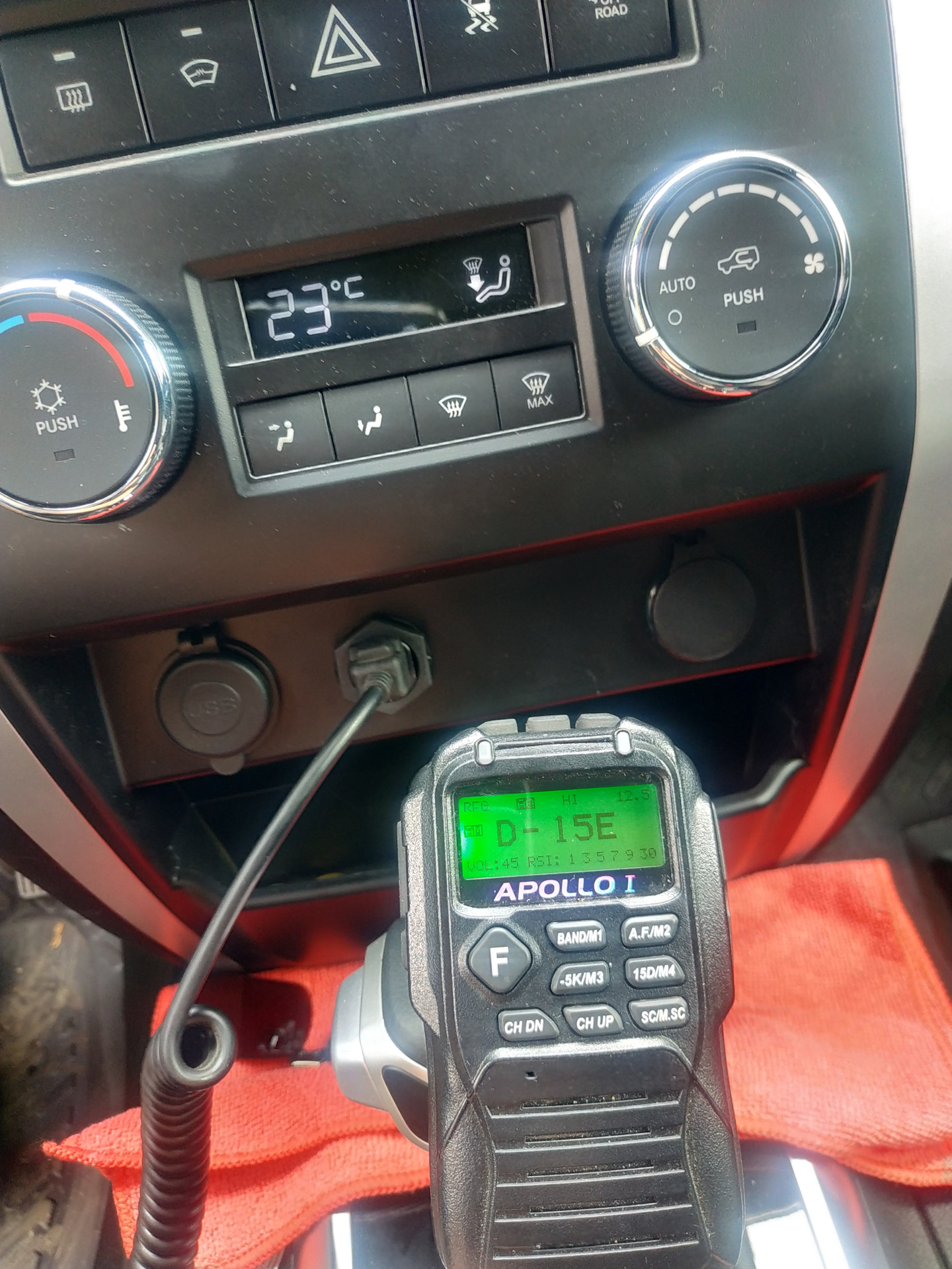 Небольшие доработки. СБ рация Optim Apollo — УАЗ Patriot, 2,7 л, 2019 ...