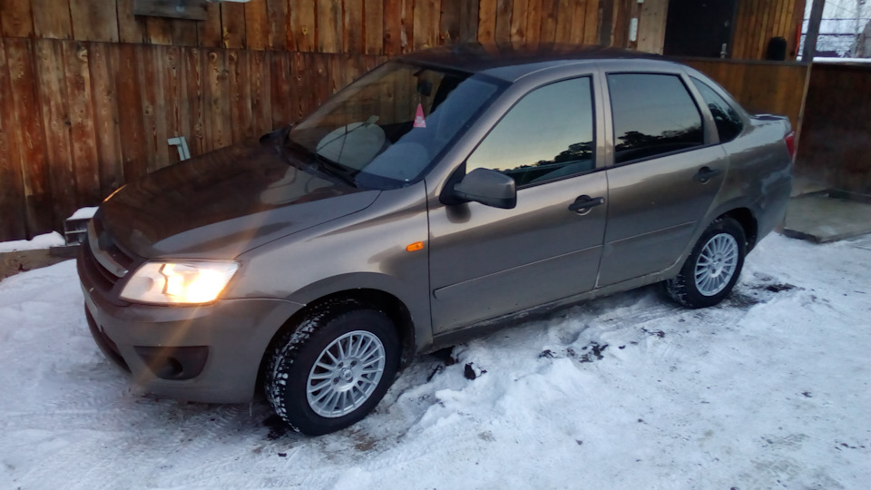 Диски "Калина спорт" R14 — Lada Гранта (1G), 1,6 л, 2014 года | тюнинг ...