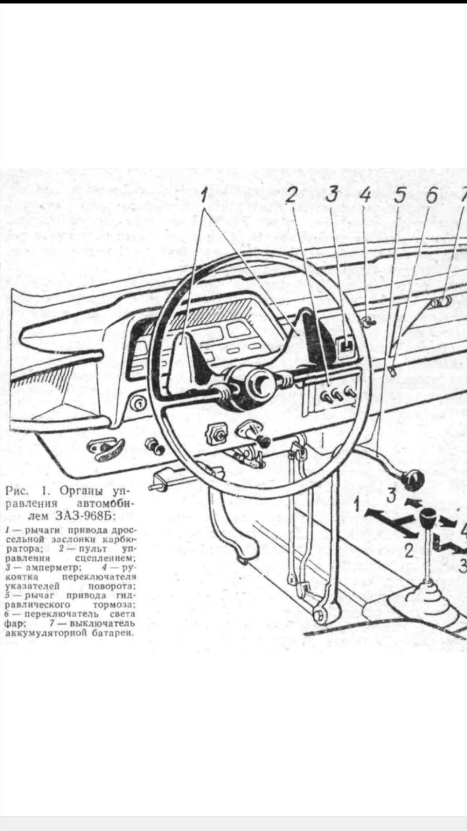 Коробка передач заз 968 схема
