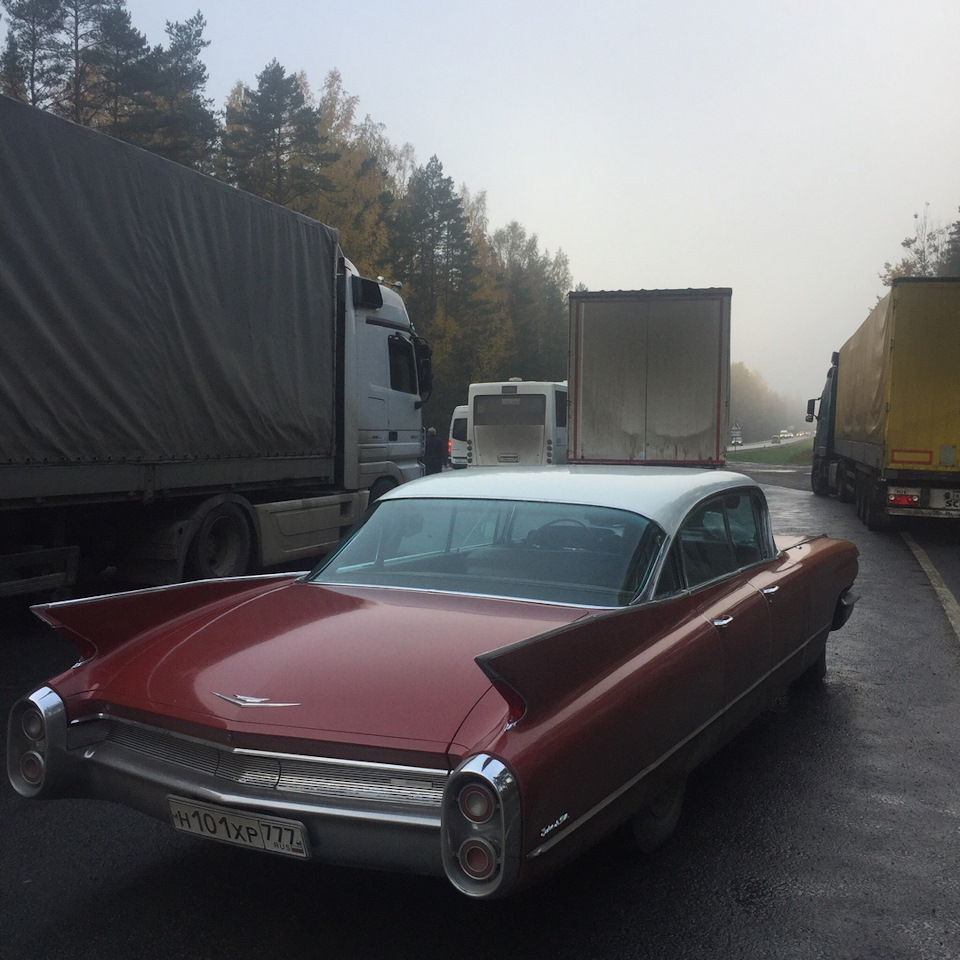 Архангельск-СПБ — Cadillac DeVille (1G), 6,4 л, 1960 года | путешествие |  DRIVE2