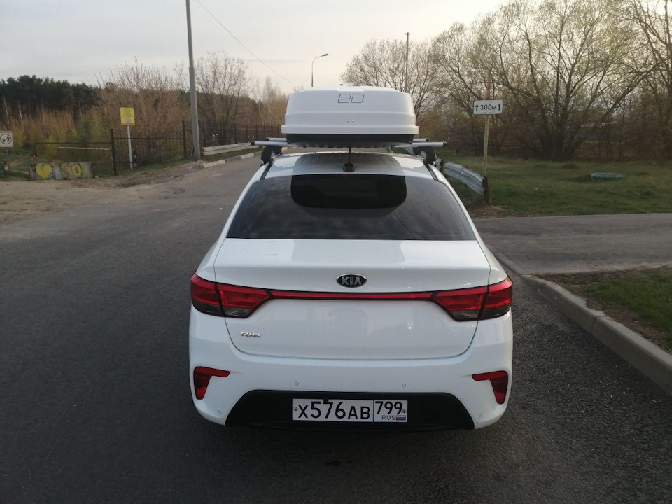 Стоит ли укоротить поперечины до размеров креплений? Не уверен, что мне нравятся эти торчащие края — KIA Rio (4G)