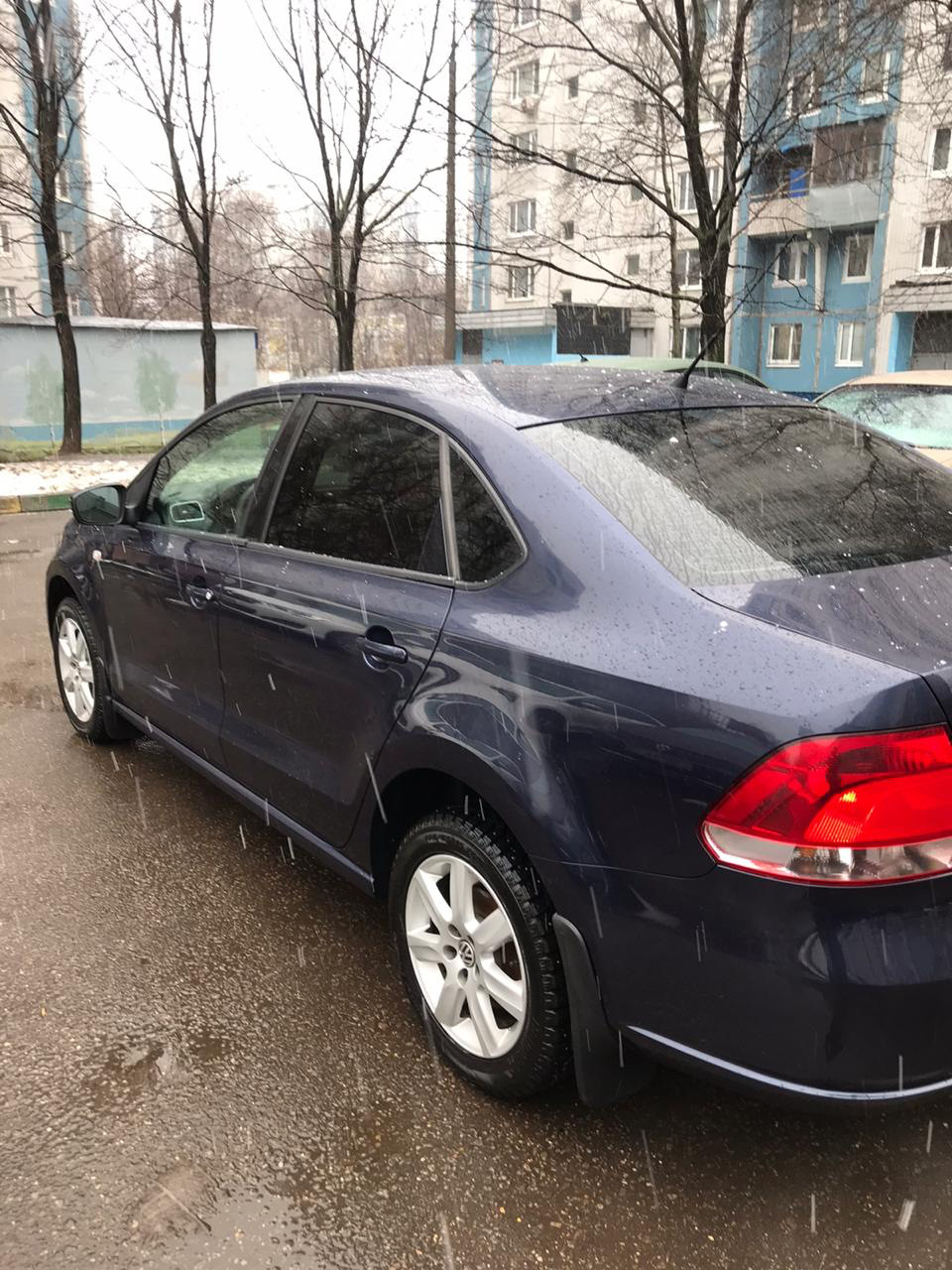 Полировка + снятие тонировки — Volkswagen Polo Sedan, 1,6 л, 2011 года |  стайлинг | DRIVE2