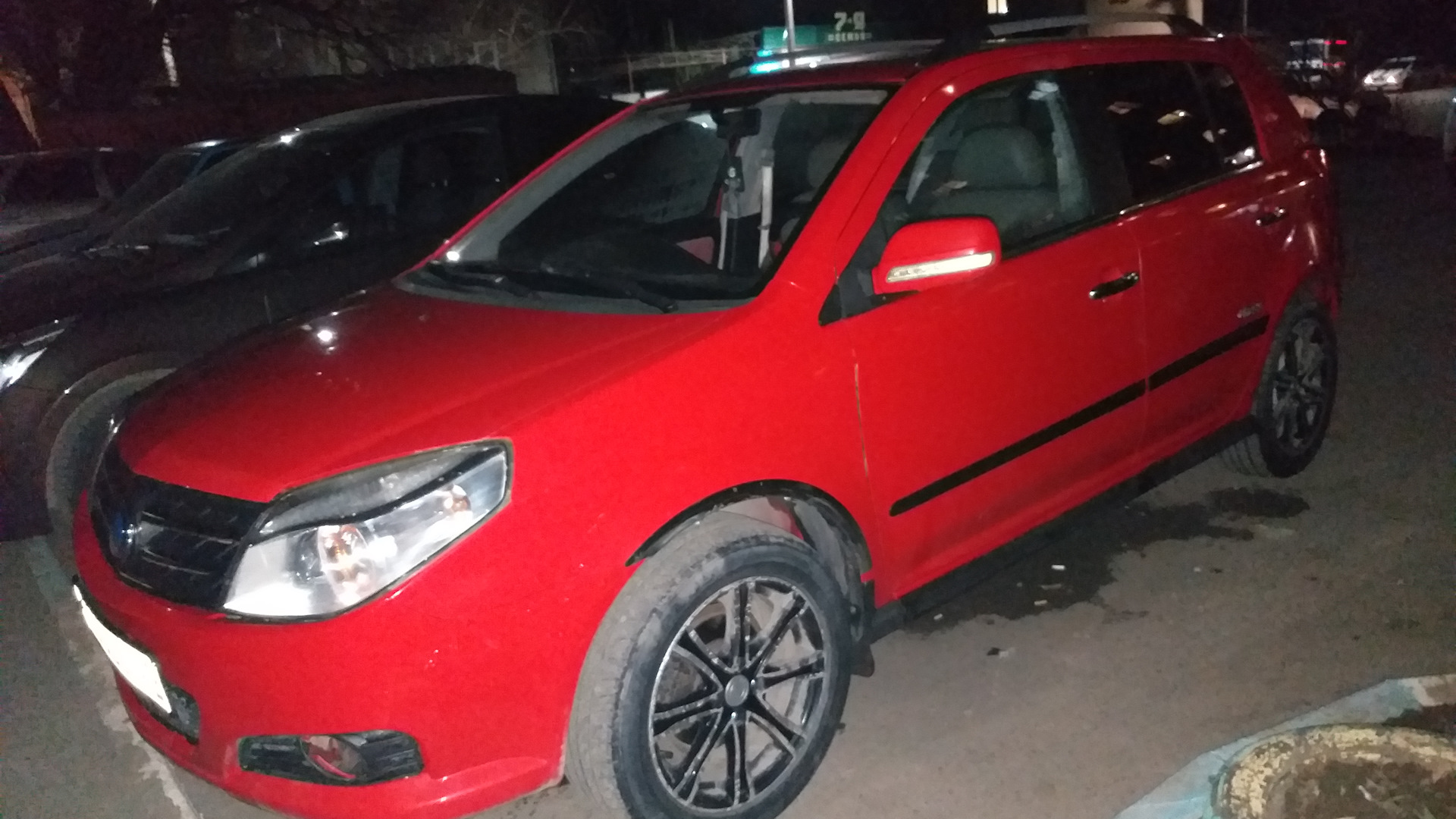 Geely MK Cross докатка