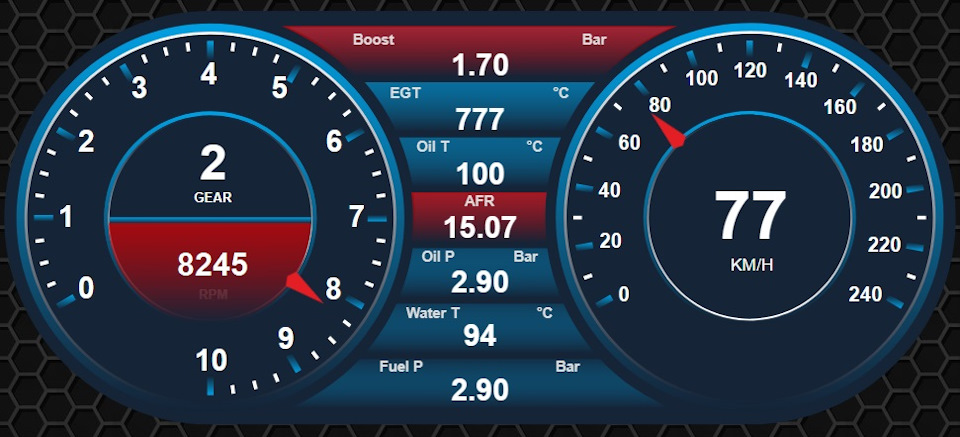 Управление авто через obd2