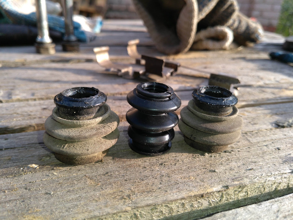 старые пыльники и новый оригинальный — KIA Ceed SW (1G)