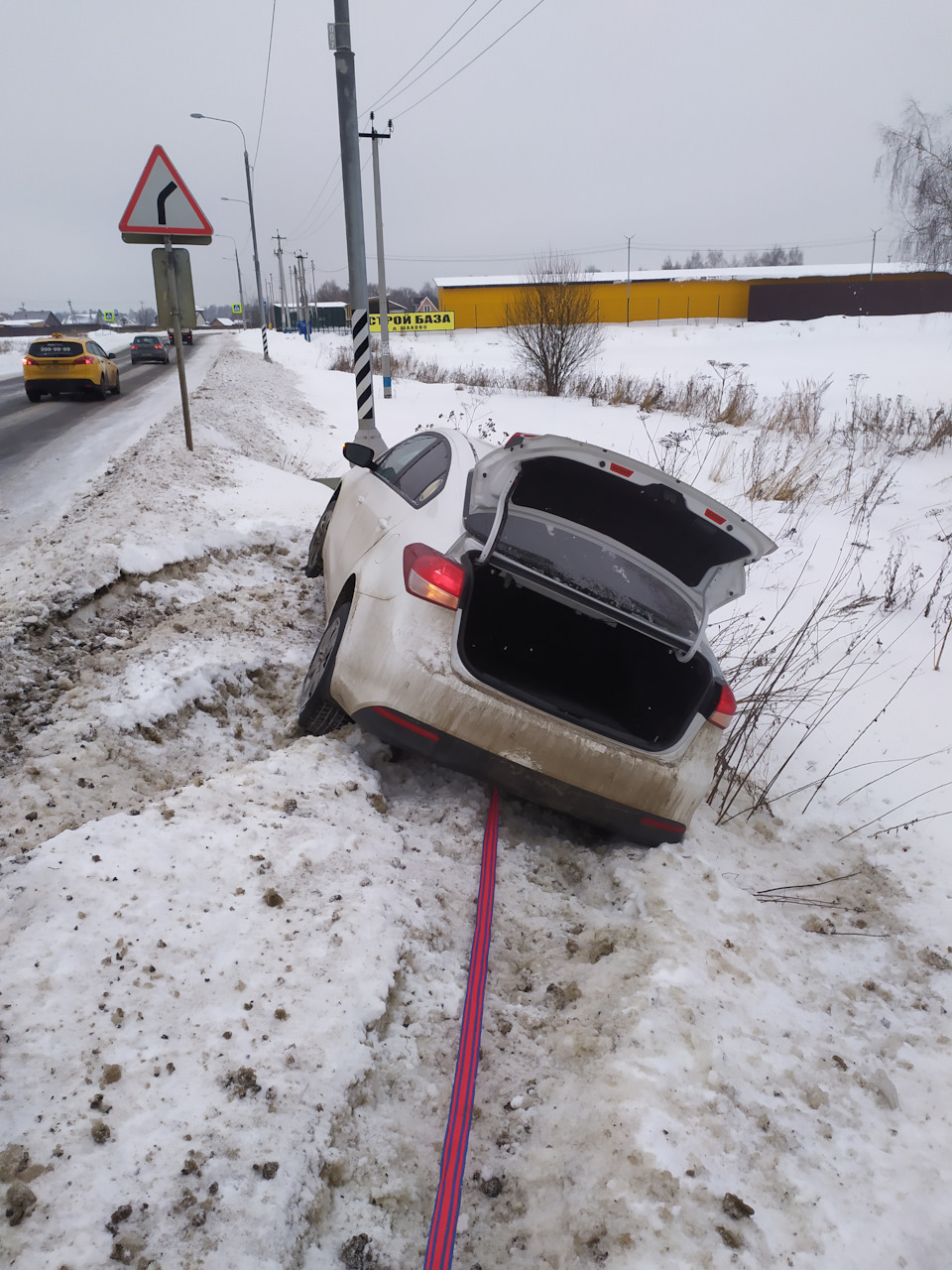 Вот почему важен именно качественный трос. — KIA Cerato (3G), 2 л, 2017  года | эвакуация | DRIVE2