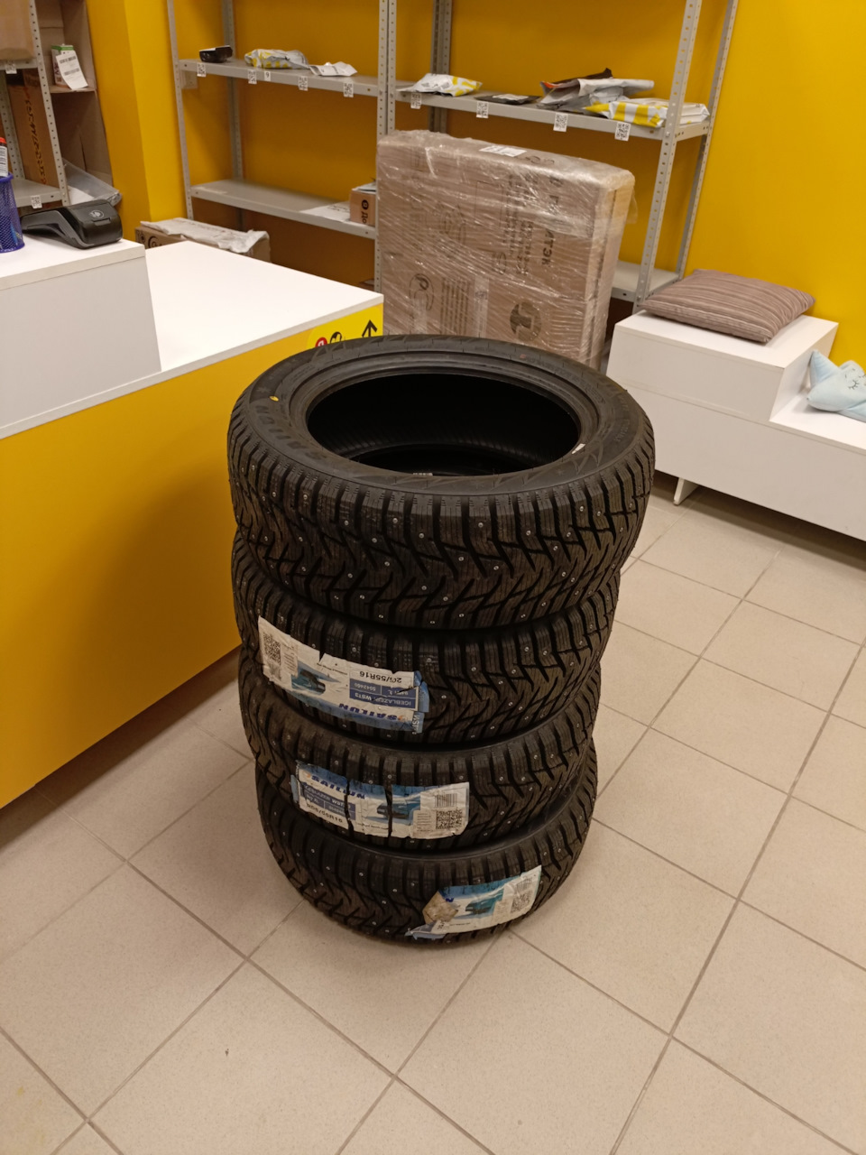 Зимняя резина Sailun Ice Blazer WST3 205/55 R16 — Skoda Octavia A5 Mk2 ...