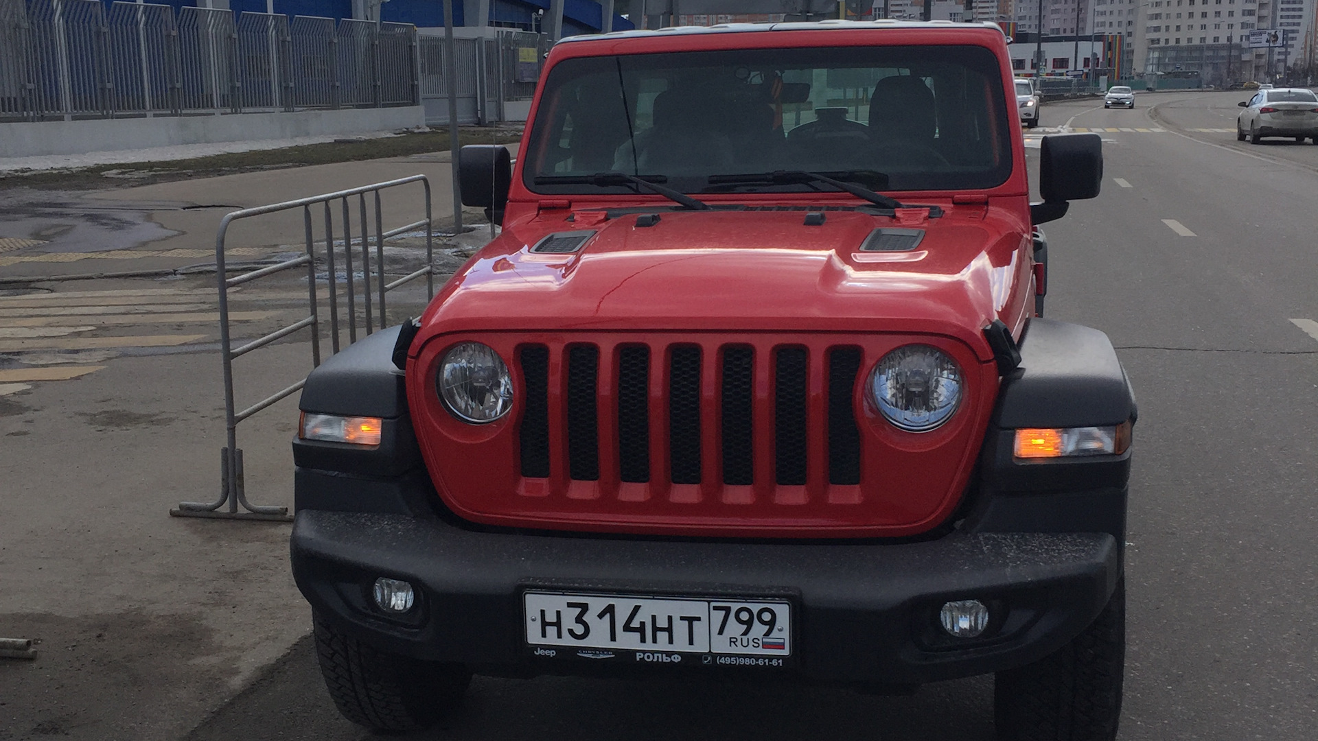 Jeep Wrangler (JL) 2.0 бензиновый 2018 | Красный Кирпич на DRIVE2