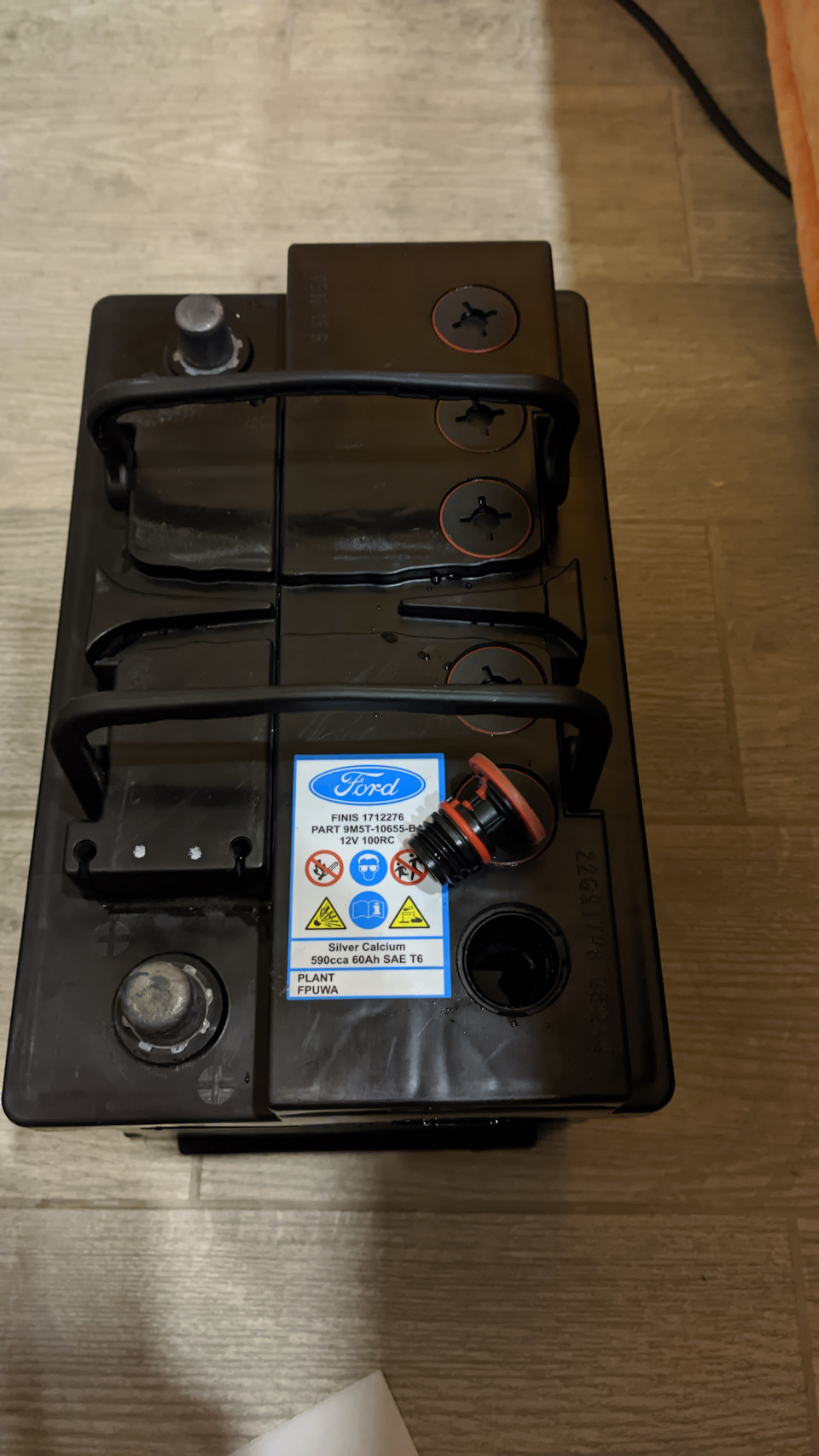 Дела аккумуляторные — Ford Kuga (2G), 2,5 л, 2017 года | своими руками ...