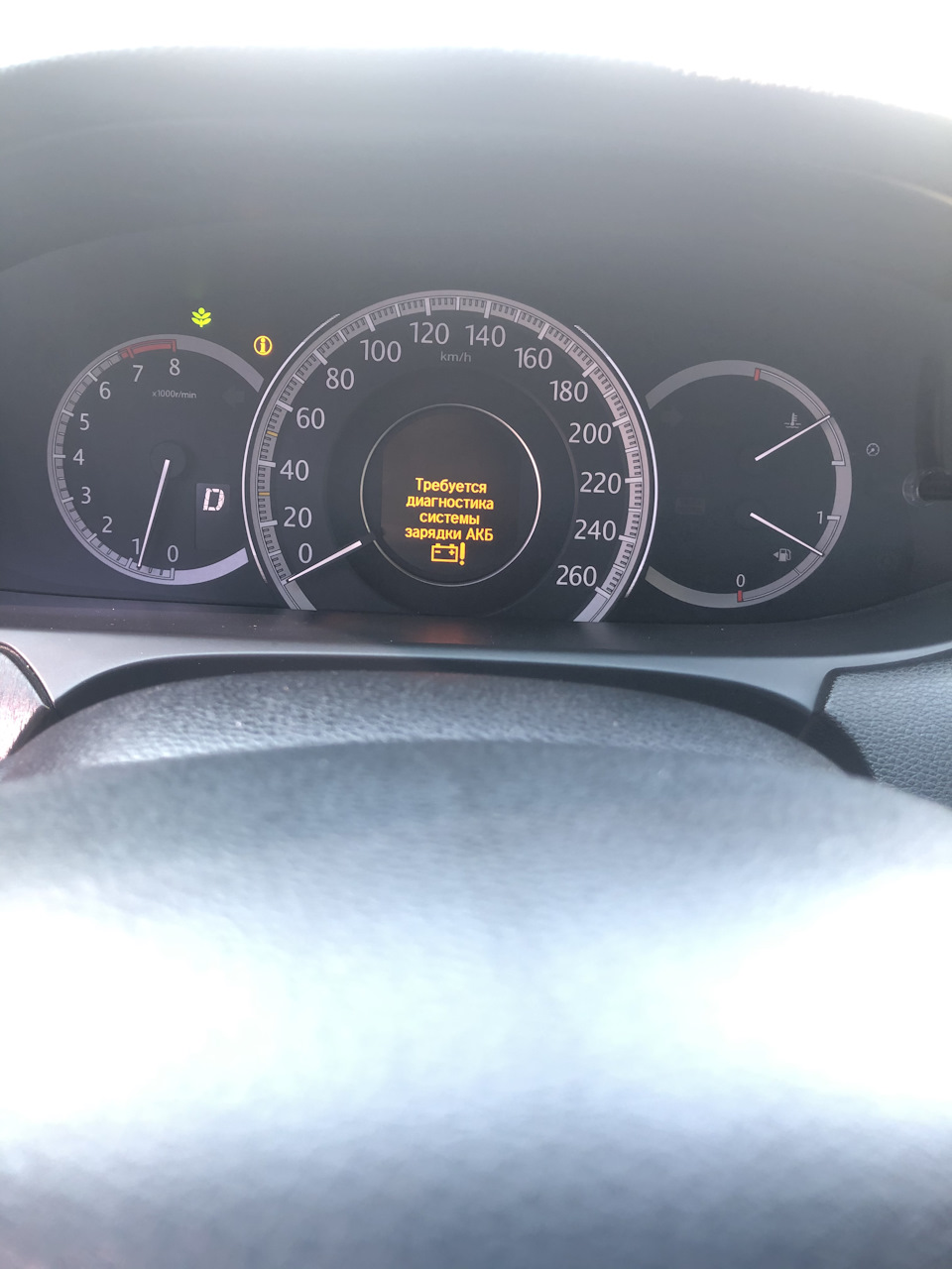 Что делать с ошибкой? — Honda Accord (9G), 2,4 л, 2013 года ...