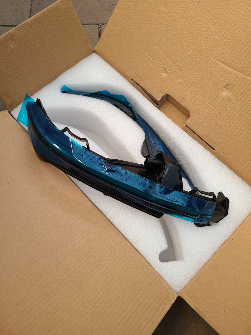 Разбор бокового зеркала заднего вида Audi q5 FY b9 — Audi Q5 (2G), 2 л ...