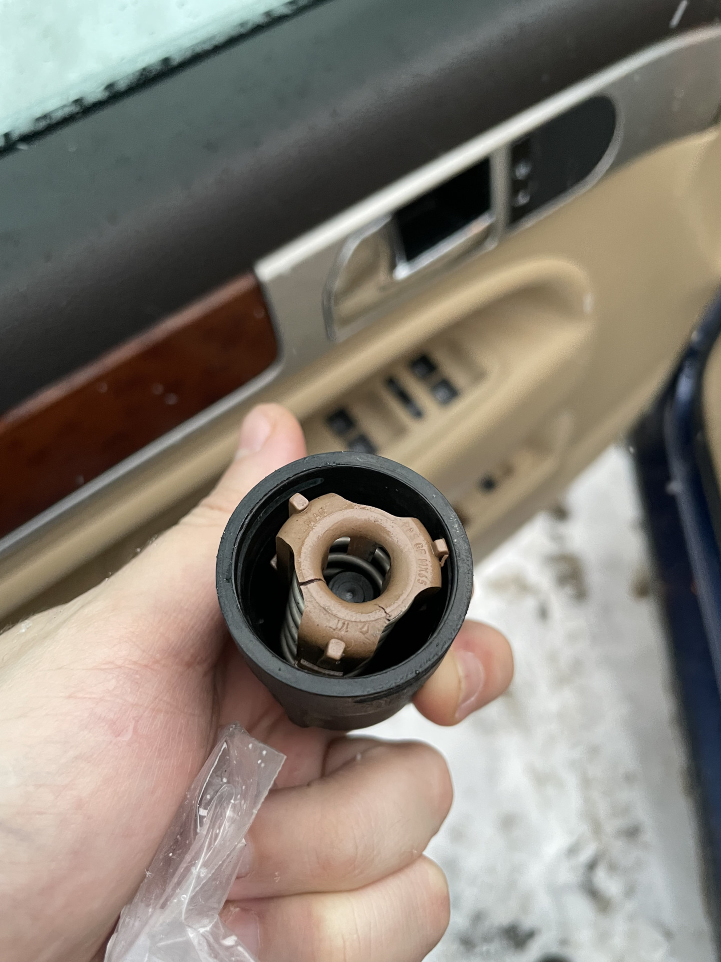 Замена термостата ЕГР — Volkswagen Touareg (1G), 3 л, 2008 года ...