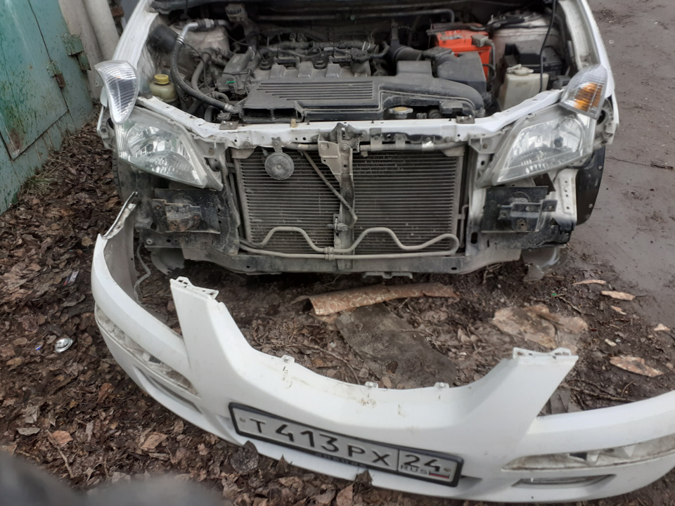 Чистка радиатора — Mazda Premacy (1G), 1,8 л, 2000 года | своими руками ...