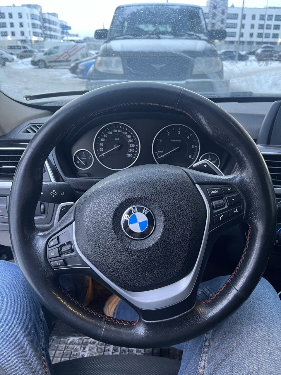 Перешили руль — BMW 3 series (F30), 2 л, 2016 года | другое | DRIVE2