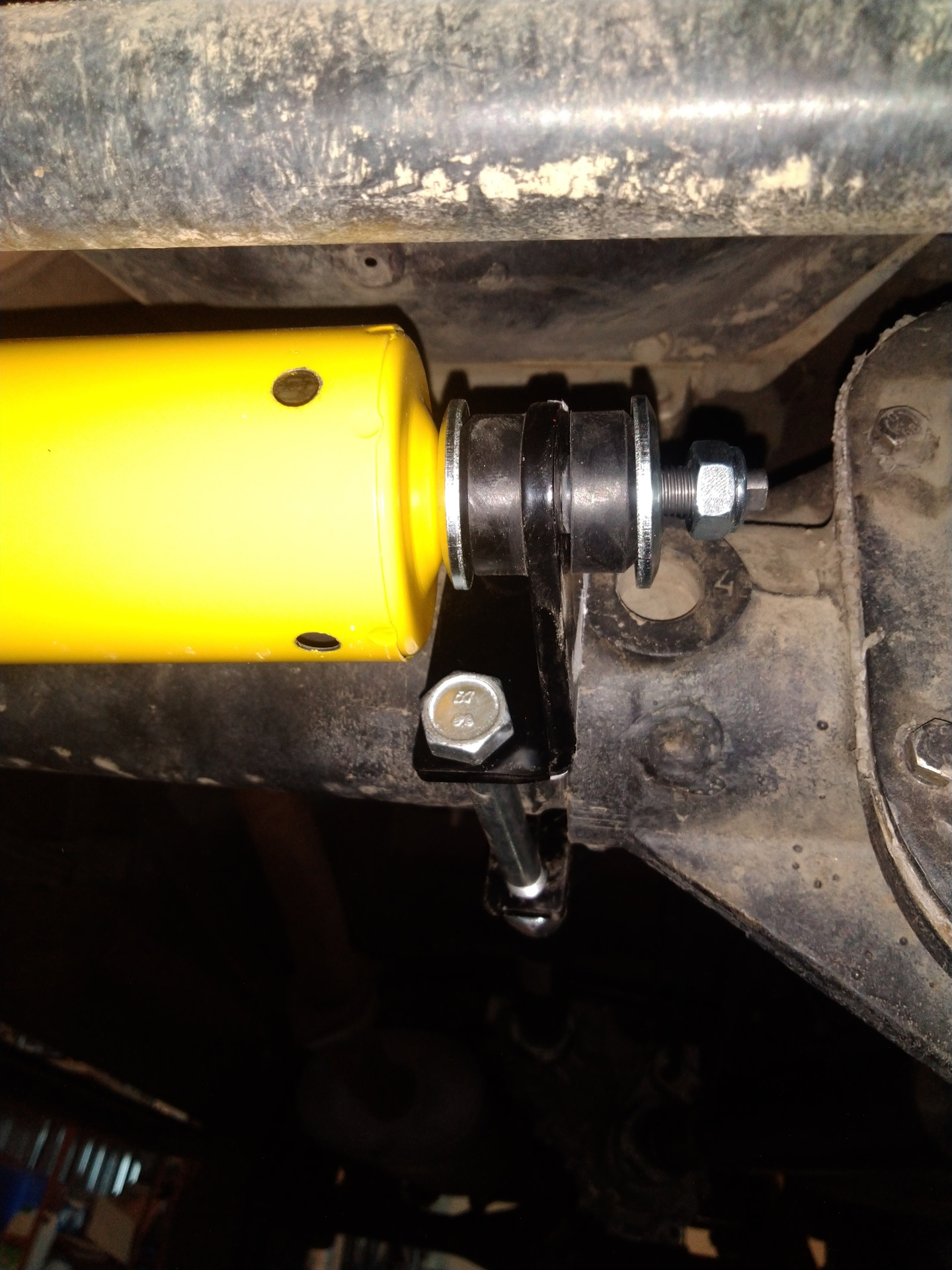 70. Рулевой демпфер РИФ. — ГАЗ Соболь 4х4, 2,7 л, 2017 года | тюнинг ...