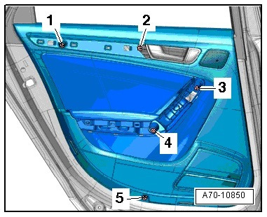 Дверная карта ауди а6 с5