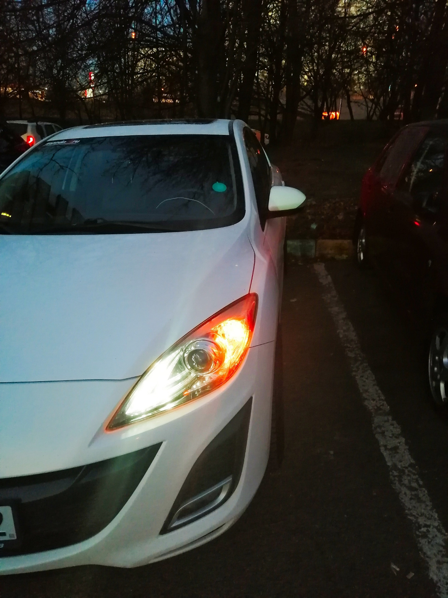 Часть 51. Антидождь черепашка — Mazda 3 (2G) BL, 2,5 л, 2010 года ...