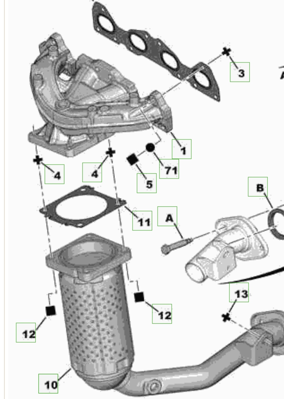 Обманка нижнего кислородного датчика + замена масла и фильтров. - Peugeot 307, 1