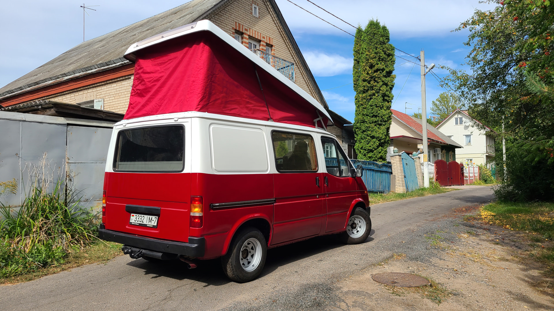 Ford Transit (4G) 2.5 бензиновый 1991 | Westfalia Дом на колесах на DRIVE2