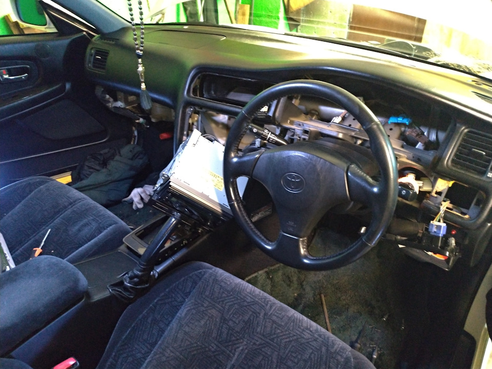 Слетел тросик с печки … — Toyota Chaser (100), 2,5 л, 1999 года ...