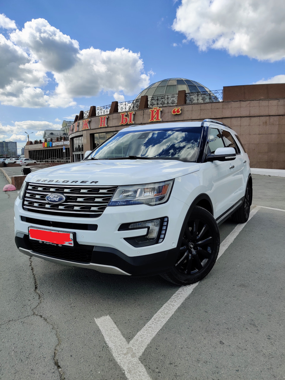 r20 черный глянец — Ford Explorer (5G), 3,5 л, 2015 года | колёсные диски |  DRIVE2