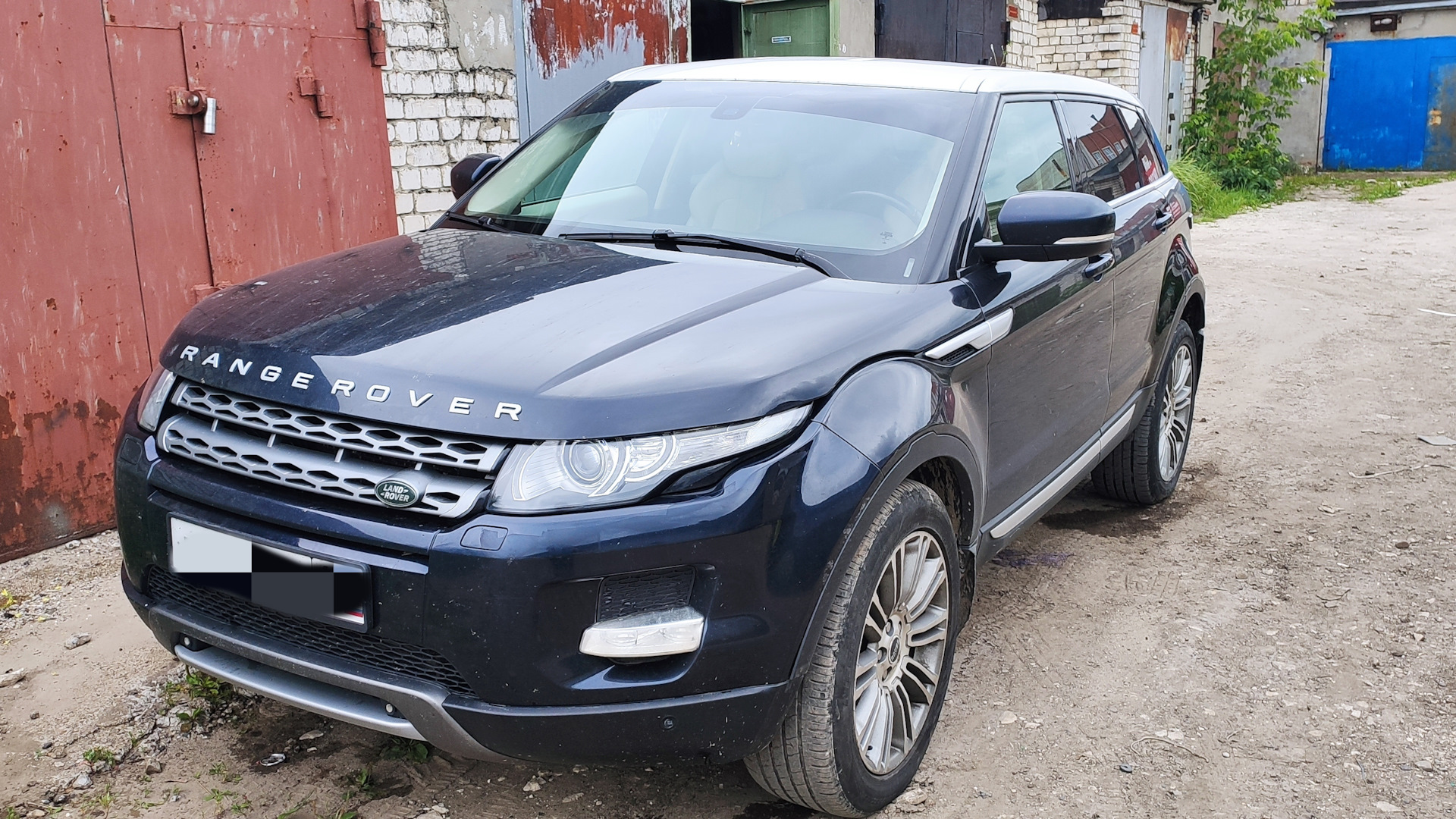 Продажа Land Rover Range Rover Evoque 2012 (дизель, АКПП) — с историей  обслуживания — DRIVE2.RU