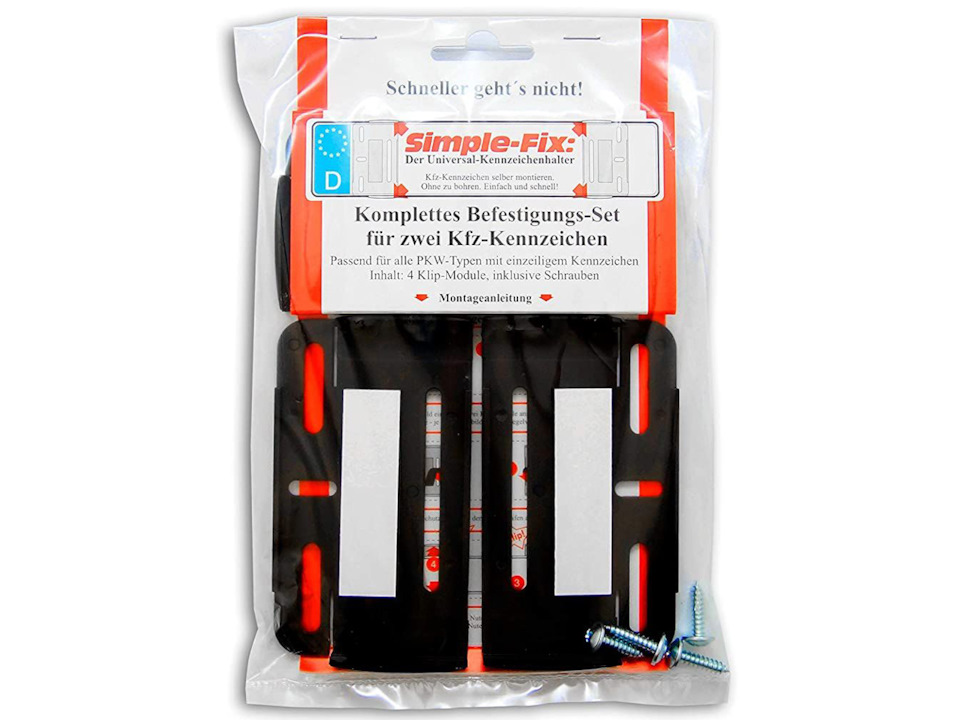 Безрамочные крепления для номеров Simple-Fix — DRIVE2